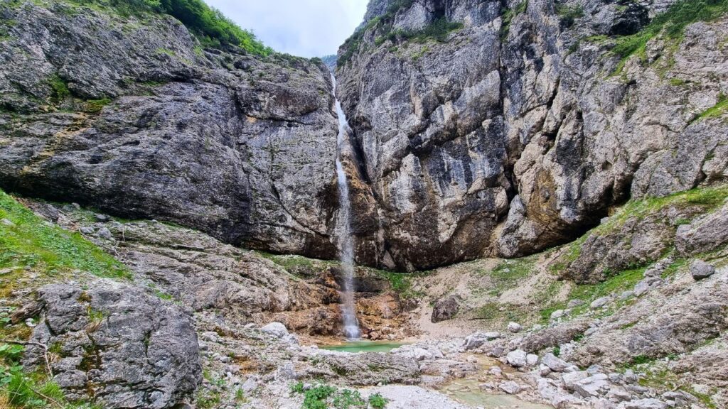 Waterfalls around Bovec